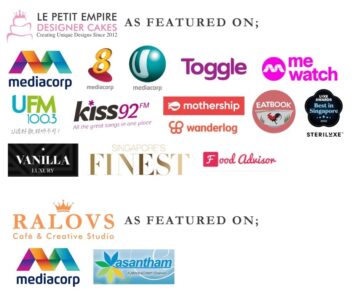 Elegant custom designer cakes for all occasions, crafted by Le Petit Empire in Singapore.